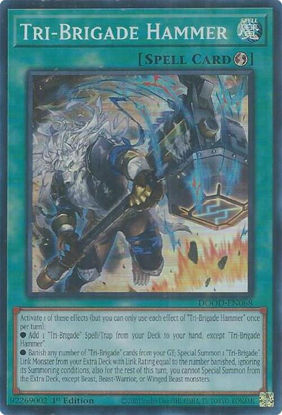 Tri-Brigade Hammer - DOOD-EN068 - Super Rare 1st Edition