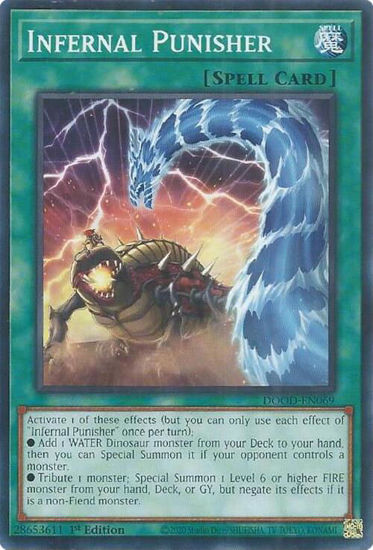 Infernal Punisher - DOOD-EN069 - Common 1st Edition