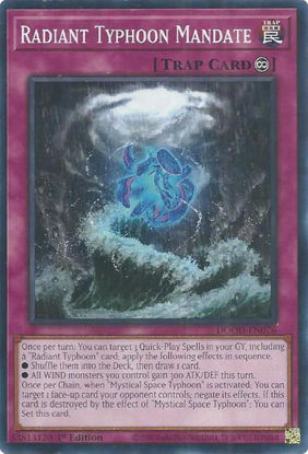 Radiant Typhoon Mandate - DOOD-EN076 - Common 1st Edition