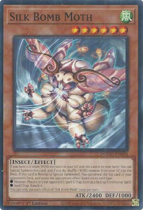 Silk Bomb Moth - DOOD-EN088 - Common 1st Edition