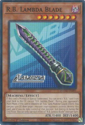 R.B. Lambda Blade - DOOD-EN091 - Common 1st Edition