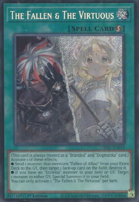 The Fallen & The Virtuous - CH01-EN019 - Secret Rare 1st Edition