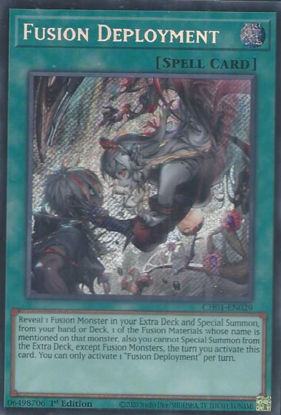 Fusion Deployment - CH01-EN029 - Secret Rare 1st Edition
