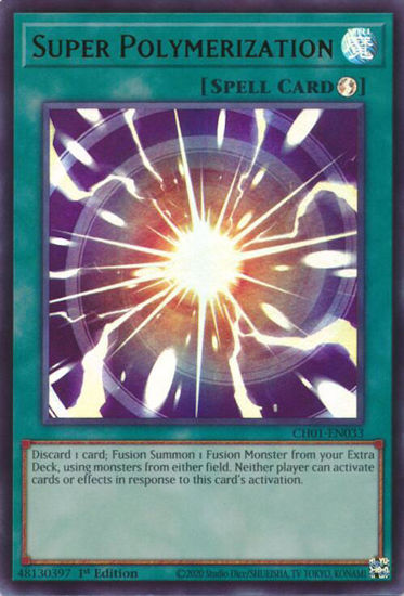 Super Polymerization - CH01-EN033 - Ultra Rare 1st Edition
