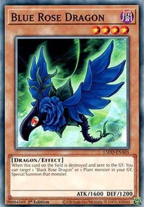 Blue Rose Dragon - L5DD-ENA05 - Common 1st Edition