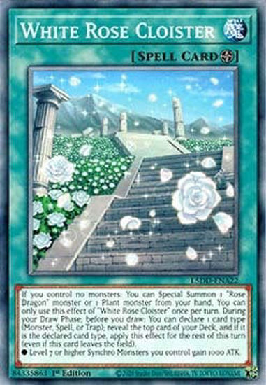 White Rose Cloister - L5DD-ENA22 - Common 1st Edition