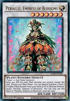 Periallis, Empress of Blossoms - L5DD-ENA31 - Ultra Rare 1st Edition
