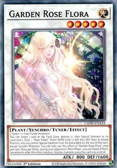 Garden Rose Flora - L5DD-ENA33 - Common 1st Edition