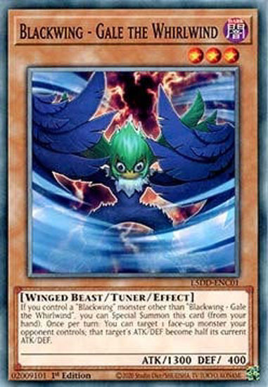 Blackwing - Gale the Whirlwind - L5DD-ENC01 - Common 1st Edition
