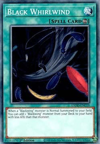 Black Whirlwind - L5DD-ENC19 - Common 1st Edition
