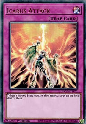 Icarus Attack - L5DD-ENC23 - Ultra Rare 1st Edition