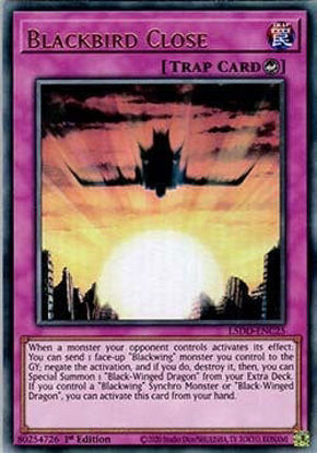 Blackbird Close - L5DD-ENC25 - Ultra Rare 1st Edition