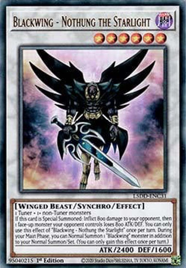 Blackwing - Nothung the Starlight - L5DD-ENC31 - Ultra Rare 1st Edition