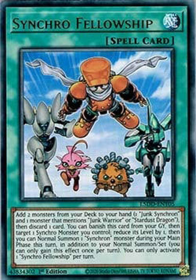 Synchro Fellowship - L5DD-ENY05 - Ultra Rare 1st Edition
