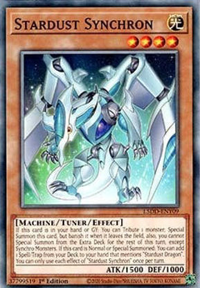 Stardust Synchron - L5DD-ENY09 - Common 1st Edition