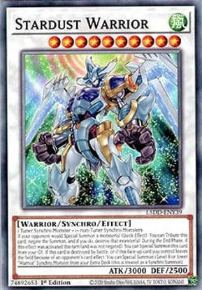 Stardust Warrior - L5DD-ENY39 - Common 1st Edition