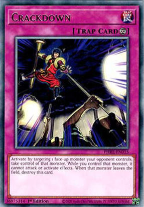 Crackdown - PHRE-EN015 - Rare 1st Edition