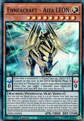Enneacraft - Aiza.LEON - PHRE-EN020 - Super Rare 1st Edition