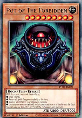 Pot of The Forbidden - PHRE-EN027 - Rare 1st Edition