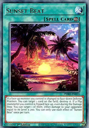 Sunset Beat - PHRE-EN055 - Rare 1st Edition