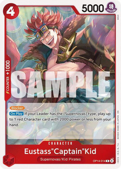 Eustass"Captain"Kid - OP14-014 - Rare