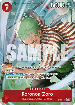 Roronoa Zoro (Alternate Art) - OP14-015a - Alternate Art