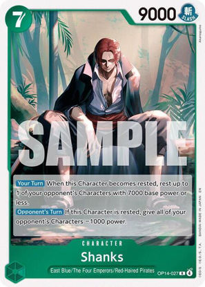 Shanks - OP14-027 - Rare
