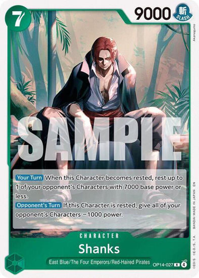 Shanks - OP14-027 - Rare