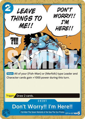 Don't Worry!! I'm Here!! - OP14-057 - Common