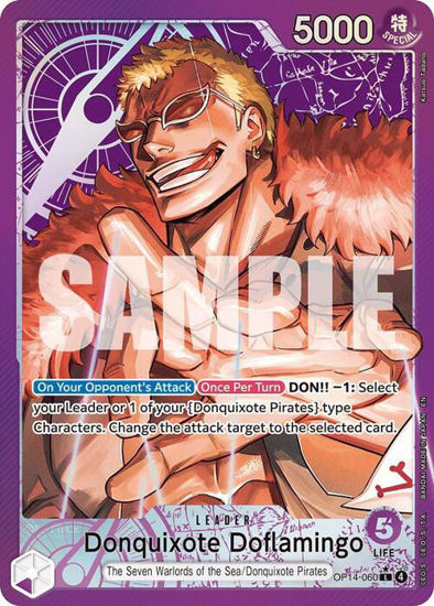 Donquixote Doflamingo (Alternate Art) - OP14-060a - Alternate Art