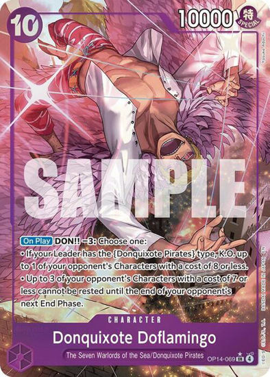 Donquixote Doflamingo (Alternate Art) - OP14-069a - Alternate Art