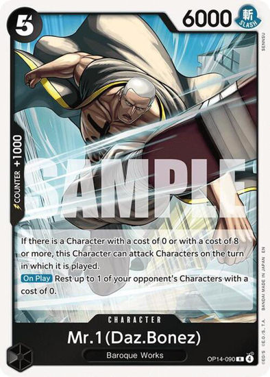 Mr.1(Daz.Bonez) - OP14-090 - Rare