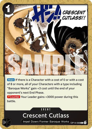 Crescent Cutlass - OP14-098 - Common