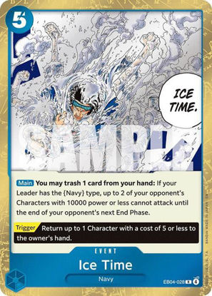 Ice Time - EB04-028 - Rare