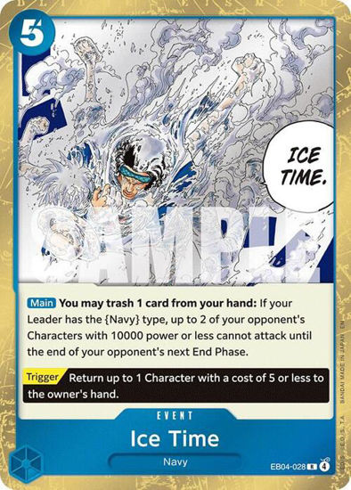 Ice Time - EB04-028 - Rare