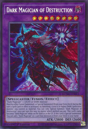 Dark Magician of Destruction - MZMU-EN011 - Secret Rare 1st Edition