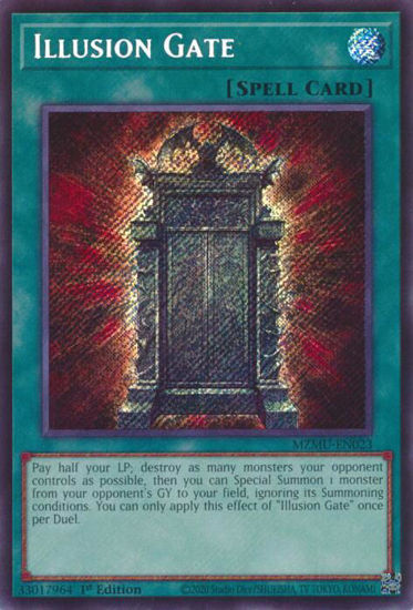Illusion Gate - MZMU-EN023 - Secret Rare 1st Edition