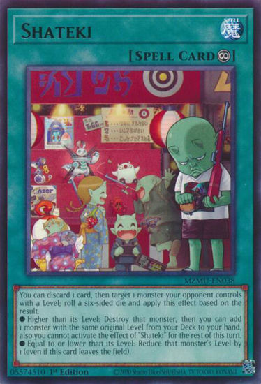 Shateki - MZMU-EN038 - Rare 1st Edition