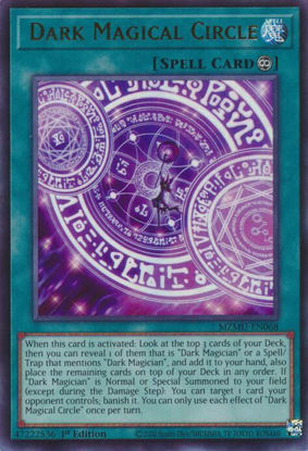 Dark Magical Circle - MZMU-EN068 - Ultra Rare 1st Edition