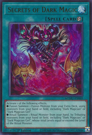 Secrets of Dark Magic - MZMU-EN069 - Ultra Rare 1st Edition