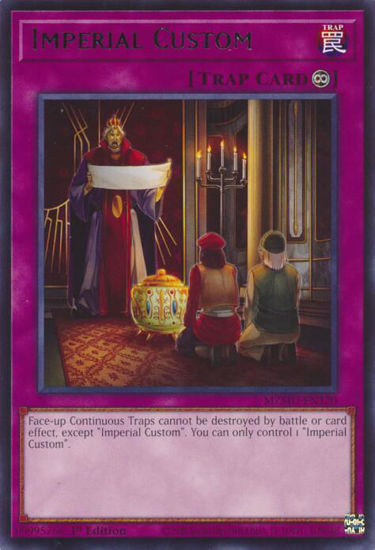 Imperial Custom - MZMU-EN120 - Rare 1st Edition