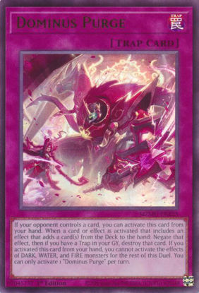 Dominus Purge - MZMU-EN125 - Ultra Rare 1st Edition
