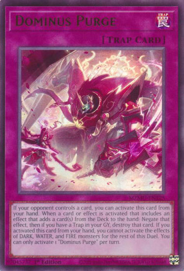 Dominus Purge - MZMU-EN125 - Ultra Rare 1st Edition