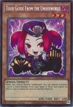 Tour Guide From the Underworld - BLGG-EN005 - Secret Rare 1st Edition