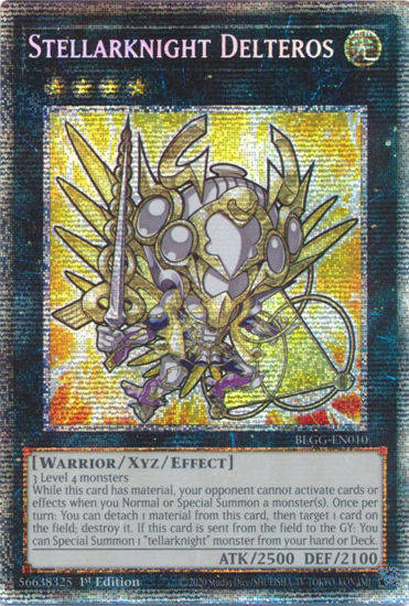 Stellarknight Delteros - BLGG-EN010 - Starlight Rare 1st Edition