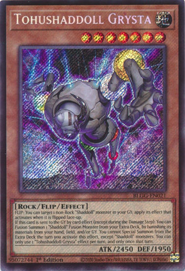 Tohushaddoll Grysta - BLGG-EN021 - Secret Rare 1st Edition