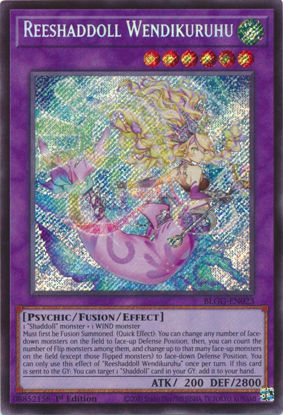 Reeshaddoll Wendikuruhu - BLGG-EN023 - Secret Rare 1st Edition