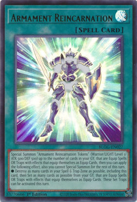 Armament Reincarnation - BLGG-EN027 - Ultra Rare 1st Edition