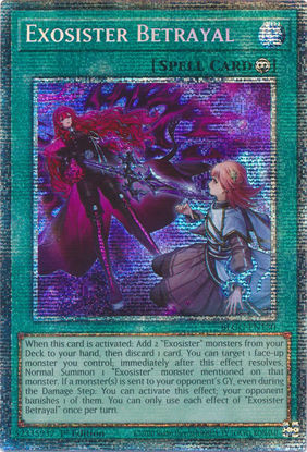 Exosister Betrayal - BLGG-EN130 - Starlight Rare 1st Edition
