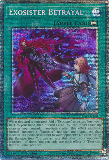 Exosister Betrayal - BLGG-EN130 - Starlight Rare 1st Edition
